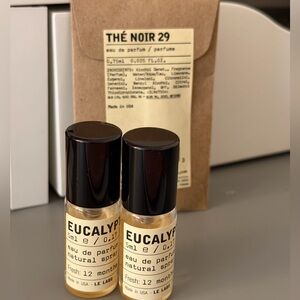 NEW Le Labo Eucalyptus (2) + Nior 29 sample